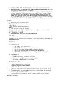 Organizacje międzynarodowe -  2 ostatnie wykłady