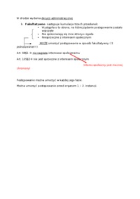 Postępowanie administracyjne - zagadnienia