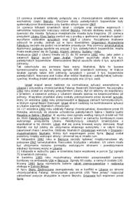 Międzynarodowe stosunki polityczne - Wojna Libańska