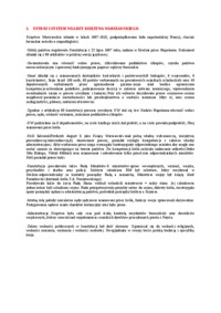 Historia władzy w Europie - Księstwo Warsyawskie