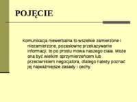 komunikacja niewerbalna-prezentacja