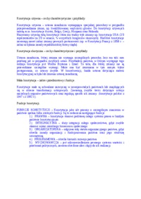 Rodzaje konstytucji - Konstytucja sztywna