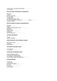 Przydatne słowa i zwroty