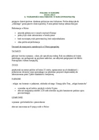 Polska w Europie - tożsamości kulturowe