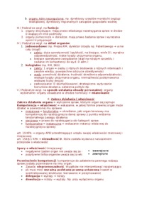 Prawo administracyjne - Organ państwowy i organy AP_