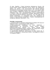 Międzynarodowe stosunki polityczne - Struktury bezpieczeństwa zachodnioeuropejskiego i euroatlantyckiego