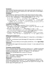 Matematyka teoria egzamin