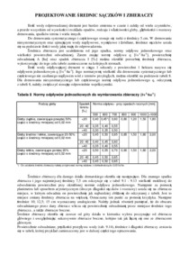 Wykład - projektowanie  średnic sączków i zbieraczy