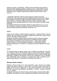 Niebezpieczne substancje w żywności- opracowanie