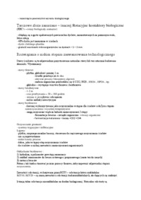 Osad czynny- opracowanie