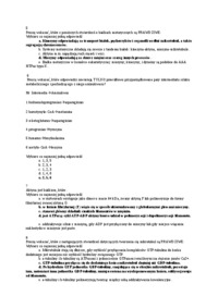 Biochemia- pytania i odpowiedzi na kolokwium 