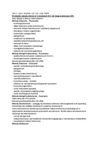 Identyfikacja mikroorganizmów- opracowanie