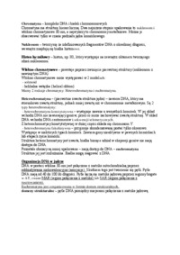 Genom w komórce eukariotycznej- wykład