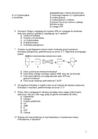 Metabolizm glikogenu- zagadnienia