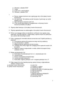 Metabolizm kwasów tłuszczowych- zagadnienia