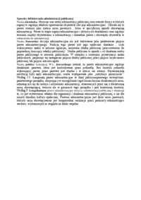 Sposoby definiowania administracji publicznej - wykład