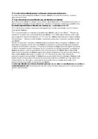 Modyfikacja odpowiedzialności dłużnika - wykład