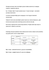 Wyrównanie spostrzeżeń zawierających błędy grube 