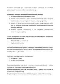 Lokale mieszkalne- opracowanie