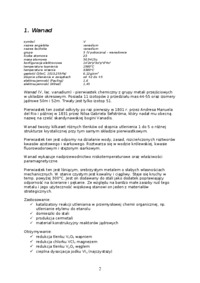 Chemia - omówienie pierwiastków 