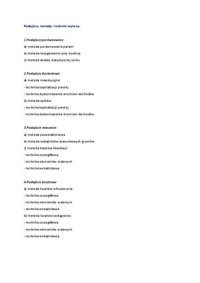 Podejścia, metody i techniki wyceny- opracowanie