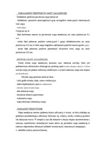 Mapa zasadnicza- opracowanie - Nakładki tematyczne