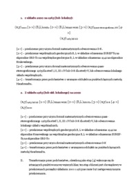 Transformacje układów- opracowanie