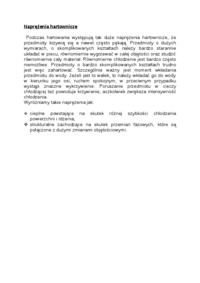 Naprężenia hartownicze - wykład