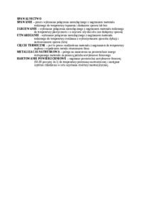 Spawalnictwo - wykład