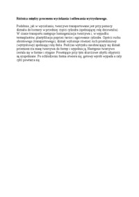 Wyciskanie i odlewanie wytryskowe - wykład
