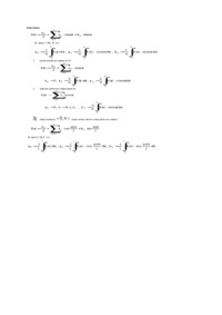 Szeregi Fouriera - wykład