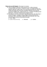 Relatywistyczny efekt Dopplera - wykład