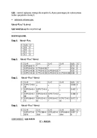 Badania operacyjne - Prawdopodobieństwo - Zatrudnienie