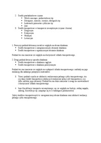 Infrastruktura techniczna procesów logistycznych - wykład