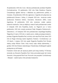 REWOLUCJA W NIEMCZECH. ROZPAD AUSTRO-WĘGIER