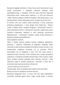 SYTUACJA POLITYCZNA W LATACH 1922-1934