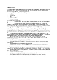 Rada Europejska - Polityka gospodarcza