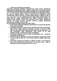 Nadzór nad samorządem terytorialnym-opracowanie - System administracji