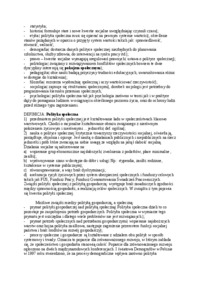 polityka społeczna i zdrowotna - Opracowanie wykładów