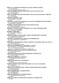 Rachunkowość zarządcza - Przykłady 