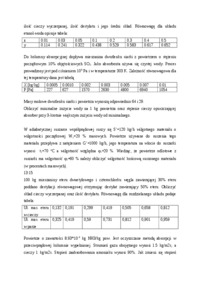 Inżynieria chemicznakolokwium - Ciecz wyczerpana
