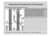 Wykład - procesy cieplne, wymiana ciepła