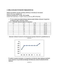 Prężność pary - ćwiczenia