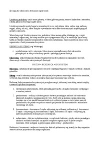 Elementy środowiska - wykład