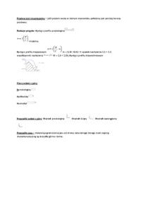 Szerokość sumaryczna wszystkich otworów przelewowych - omówienie 