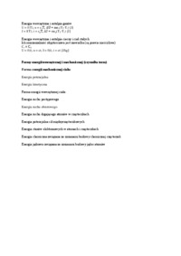 Pierwsza zasada termodynamiki i termodynamiczna funkcja stanu