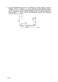 Rozciąganie i ściskanie statycznie wyznaczalne