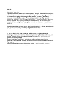 oddziaływania na środowisko - nikiel i miedź