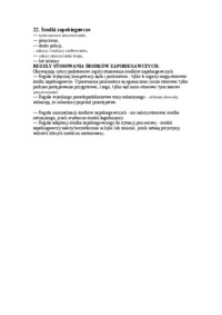 Środki zapobiegawcze - wykład