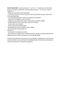Zasada publiczności - opracowanie zagadnienia